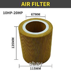 Maintenance Kit for 20HP Screw Air Compressor with Air Oil Filter Oil Separator