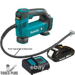 Makita DMP180SYX 18V LXT Cordless Tire AIR Inflator Car Bike Motorcycle KIT New