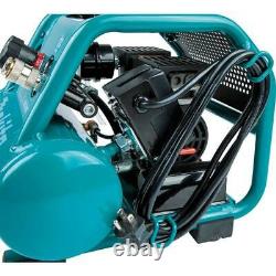 Makita Electric Air Compressor 1/2 HP Oil-Free 18-Gauge Brad Nailer Combo Kit