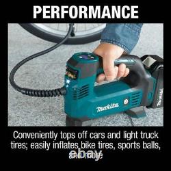 Makita Inflator Kit 1.5Ah 18-Volt LXT Lithium-Ion Cordless Compact Lightweight