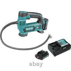 Makita MP100DWRX1 12V max CXT Li-Ion Inflator Kit (2 Ah) New