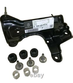 Mercedes Benz OEM Suspension Air Compressor Bracket Kit W220 S500 430 2203200043