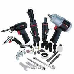 Milton EXELAIR Composite Pro High Torque Accessory Kit with Case (50-Piece)