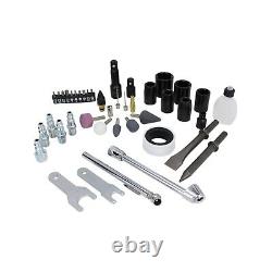 Milton EXELAIR Composite Pro High Torque Accessory Kit with Case (50-Piece)