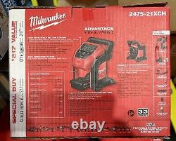 Milwaukee 2475-21XC M12 12V XC4.0 Battery Cordless Compact Inflator Kit NEW