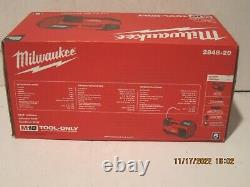 Milwaukee 2848-20 M18 Cordless Compact Tire Inflator (Tool Only) NISB FREE SHIP