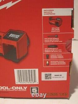 Milwaukee 2848-20 M18 Cordless Compact Tire Inflator (Tool Only) NISB FREE SHIP