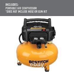 NEW 2024 Air Compressor Kit, Oil-Free, 6 Gallon, 150 PSI (BTFP02012-WPK)