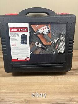 NEW Craftsman Mechanics Air Tool Kit 10 Pieces Including Case