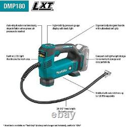 NEW Makita DMP180SYX 18V LXT Cordless Tire Inflator Car Bike Motorcycle Van KIT