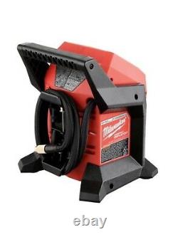 NEW Milwaukee M12 Inflator 2475-20 Cordless + 4.0Ah Battery Charger Kit Fuel Bag