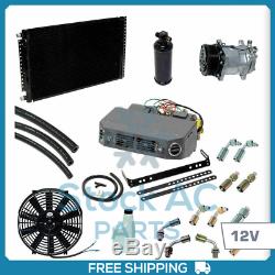 New AC Air Conditioner Kit 12v fits ALL vehicles with Serpentine Compressor