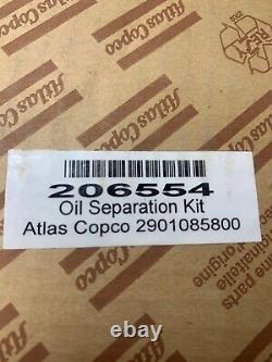 New Atlas Copco 2901 0858 00 Air Compressor Oil Separator Kit 2B0-RW