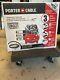 New In Box Porter-cable Air Compressor Pcfp12234 3-tool Nailer Combo Kit Red
