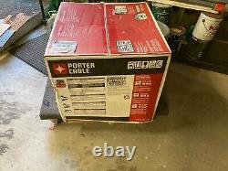 New In Box Porter-Cable Air Compressor PCFP12234 3-Tool Nailer Combo Kit Red