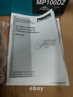 New Makita-MP100DWRX1 12V Max CXT Lithium-Ion Cordless Inflator Kit