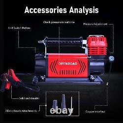 OPENROAD 12V Off road Air Compressor Kit for Car Tires 150PSI Heavy Duty