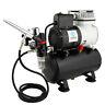 Ophir Airbrush Air Compressor Kit With Tank And Fan For Hobby Tanning Tattoo