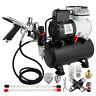Ophir Airbrush Kit Air Brush Compressor With Fan For Temporary Tattoo Body Paint
