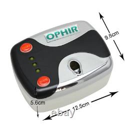 OPHIR Nail Airbrush Kit Supply Air Brush Compressor with 12x Nail Inks for Nail