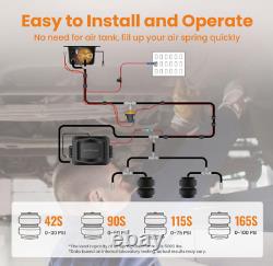 On Board Air Compressor System with Low Pressure Sensor for Truck air bags