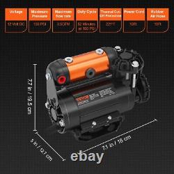 Onboard Air Compressor Kit 150PSI Portable Tire Inflator 3.5CFM Air Pump