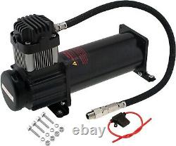 Onboard Universal Air Compressor 200PSI. 4 Car/Truck Train Horn/Suspension Kit