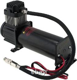 Onboard Universal Air Compressor 200PSI. 4 Car/Truck Train Horn/Suspension Kit