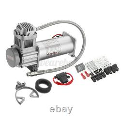 Onboard Universal Air Compressor 200PSI Car Truck Train Horn Suspension Kit