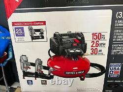 PORTER CABLE 6 Gal. 150 PSI Electric Air Compressor Combo Kit (3-Tool)