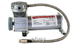 Pewter 400 Air Compressor 90 On 120 Off & Relay For Air Suspension System
