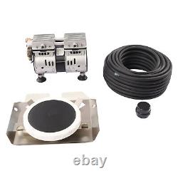 Pond Aerator Lake Pond Aeration Kit & 110V 4.6CFM 1/2 HP Pump With Aeration Tray