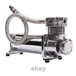 Portable Air Ride Suspension Compressor Air Compressor Kit Heavy Duty 200-300W