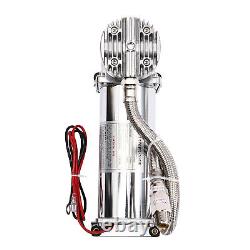 Portable Air Ride Suspension Compressor Air Compressor Kit Heavy Duty 200-300W
