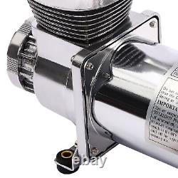 Portable Air Ride Suspension Compressor Air Compressor Kit Heavy Duty 200-300W