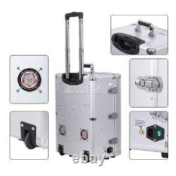 Portable Dental Mobile Delivery Unit Cart Air Compressor+Low Speed Handpiece Kit
