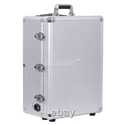 Portable Dental Mobile Delivery Unit Cart Air Compressor+Low Speed Handpiece Kit
