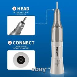 Portable Dental Mobile Delivery Unit Cart Air Compressor+Low Speed Handpiece Kit