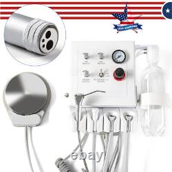 Portable Dental Turbine Unit Air Compressor/High&Low Speed Handpiece Kit 2/4Hole