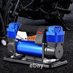 Portable Heavy Duty Car Tyre Air Pump Air Compressor Tire Inflator 150-200 PSI