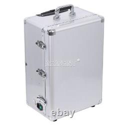 Portable Mobile Dental Delivery Unit Cart Air Compressor+Handpiece Kit 4Hole USA