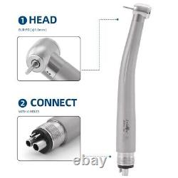 Portable Mobile Dental Delivery Unit Cart Air Compressor+Handpiece Kit 4Hole USA