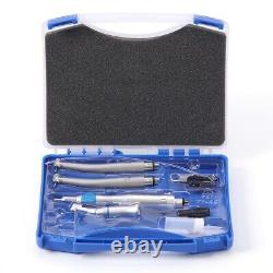 Portable Mobile Dental Delivery Unit Cart Air Compressor+Handpiece Kit 4Hole USA