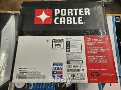 Porter Cable 6 Gallon Pancake Compressor Brad Finish Nailer Combo New PCFP12656