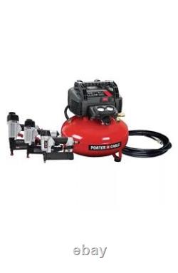 Porter-Cable PCFP3KIT 3-Pc. Nailer and Air Compressor Combo Kit New