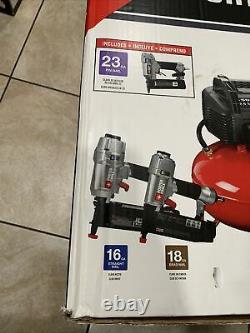 Porter-Cable PCFP3KIT 3-Pc. Nailer and Air Compressor Combo Kit New