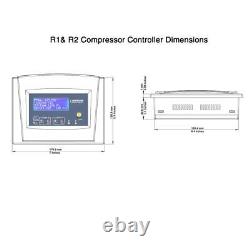 R2 CCR200 Compressor Controller For Duplex Air Compressors