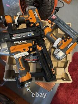 RIDGID 6 Gallon Air Compressor & 3 Tool Combo Kit Model R69603FK