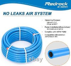 Rapid Air System 3/4x 100ft 5-Ways Out HDPE Aluminum Air Compressed Piping