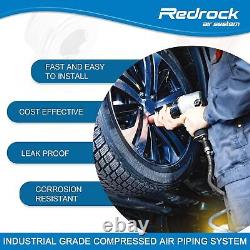 Rapid Air System 3/4x 100ft 5-Ways Out HDPE Aluminum Air Compressed Piping